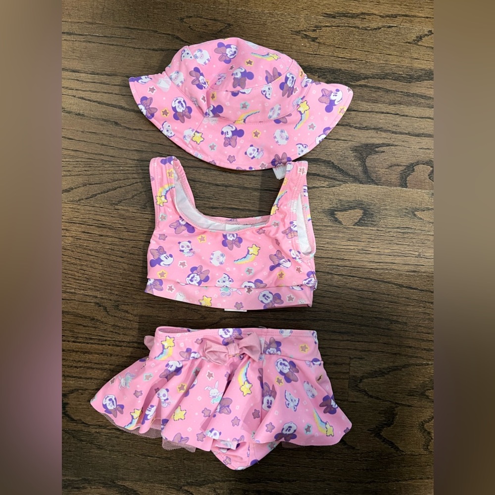 Minnie Mouse Bathing Suit Set